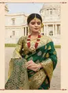 Sangam Red Stone  Latest heavy Casual  party Wear Silk Saree Collection